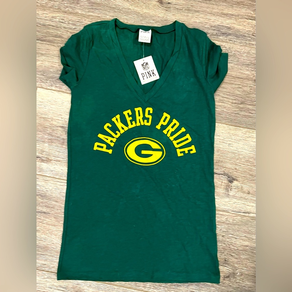 GB packers pink shirt
